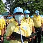 ปทุมธานี นายอำเภอสามโคกให้เกียรติมาเป็นประธานในพิธีเปิด โครงการกิจกรรมจิตอาสาเฉลิมพระเกียรติพระบาทสมเด็จพระเจ้าอยู่หัว  เนื่องในโอกาสวันเฉลิมพระชนมพรรษา 28 กรกฎาคม 2563 ณ วัดสามโคก หมู่ที่ 2 ตำบลสามโคก อำเภอสามโคก จังหวัดปทุมธานี