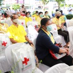 ปทุมธานี จังหวัดปทุมธานี นำส่วนราชการออกให้บริการ จังหวัดเคลื่อนที่ บำบัดทุกข์ บำรุงสุข สร้างรอยยิ้มให้ประชาชน (การช่วยเหลือสงเคราะห์ผู้ได้รับผลกระทบจากการแพร่ระบาดของโรคติดเชื้อไวรัสโคโรนา 2019 )