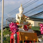 ปทุมธานี เทศบาลตำบลสามโคกร่วมกับ สภาวัฒนธรรมตำบลสามโคกจัดกิจกรรมร่วมทำบุญตักบาตรเนื่องใน”วันสารทไทย”