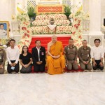 ปทุมธานี สถานีตำรวจภูธรสามโคก กต.ตร.สถานีตำรวจภูธรสามโคกและอำเภอสามโคก ร่วมเป็นเจ้าภาพสวดพระอภิธรรมศพนายสมเกตุ แก้วเก่ง(อดีตนายกองค์การบริหารส่วนตำบลบางกระบือ)คืนที่ 5 ณ ศาลาพระวรเมธาอาจารย์รังสรรค์ วัดโบสถ์ ตำบลบางกระบือ อำเภอสามโคก จังหวัดปทุมธานี
