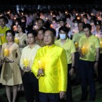 ปทุมธานี มรภ.วไลยอลงกรณ์ จัดพิธีอัญเชิญตราพระราชลัญจกรและพิธีจุดเทียน ตั้งปณิธาน สมพระเกียรติ