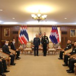 ปทุมธานี เยี่ยมชมนิทรรศการการถาวรเฉลิมพระเกียรติฯ ศูนย์ประสานงานโครงการอันเนื่องมาจากพระราชดำริและความมั่นคง กองบัญชาการกองทัพไทย