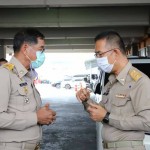 ปทุมธานี รถพระราชทาน 4 คัน รถเก็บตัวอย่างชีวนิรภัย ลงพื้นที่ “ตลาดพรพัฒน์” จังหวัดปทุมธานี