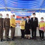 ปทุมธานี ผู้บังคับการตำรวจภูธรจังหวัดปทุมธานีเดินทางตรวจเยี่ยมโครงการประชารัฐร่วมใจต้านภัยยาเสพติด(โครงการปักกลด) ณ บริเวณชุมชนคุ้มเกล้าเจริญ ตำบลประชาธิปัตย์ อำเภอธัญบุรี จังหวัดปทุมธานี