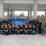 ปทุมธานี สถานีตำรวจภูธรสามโคก จัดโครงการการสร้างเครือข่ายการมีส่วนร่วมของประชาชนในการป้องกันอาชญากรรมระดับตำบล ณ ห้องประชุมองค์การบริหารส่วนตำบลกระแชง ตำบลกระแชง  อำเภอสามโคก จังหวัดปทุมธานี