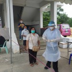 ปทุมธานี-องค์การบริหารส่วนจังหวัดปทุมธานีร่วมกับองค์การบริหารส่วนตำบลคลองสาม จัดหน่วยตรวจคัดกรองหาเชื้อไวรัสโคโรนา 2019 (COVID-19)