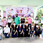 ปทุมธานี “อธิการบดี มรวอ.นำทีมคณะผู้บริหาร อาจารย์ ลงพื้นที่โรงเรียนวัดลาดหลุมแก้ว ในกิจกรรม U2T สู้ภัยโควิด (U2T COVID-19 WEEK)”