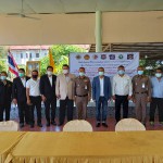 ปทุมธานี นายอำเภอสามโคกมาเป็นประธานในพิธีเปิดโครงการการดำเนินงานชุมชนยั่งยืนเพื่อแก้ไขปัญหายาเสพติดแบบครบวงจรตามยุทธศาสตร์ชาติ ณ  ศาลาเอนกประสงค์ ซอย 12 หมู่บ้านกฤษณา 2 ตำบลกระแชงอำเภอสามโคก จังหวัดปทุมธานี