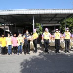 ปทุมธานี นำสิ่งของเครื่องอุปโภค-บริโภค จำนวน 200 ชุด นำไปแจกจ่ายให้กับประชาชนในพื้นที่ชุมชนชายคลองเปรมประชากรหลักหก