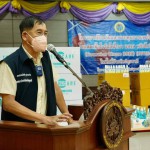 ปทุมธานี ร่วมพิธีรับมอบ วัสดุป้องกันและตรวจคัดกรอง โรคติดเชื้อไวรัสโคโรนา(COVID-19) จาก องค์การบริหารส่วนจังหวัดปทุมธานี
