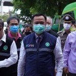 ปทุมธานี รัฐมนตรีว่าการกระทรวงสาธารณสุขลงพื้นที่สำรวจเหตุคนร้ายเป็นชาย ก่อเหตุบุกยิงโรงพยาบาลสนาม ภายในสถาบันธัญรักษ์ จ.ปทุมธานี