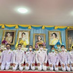 ปทุมธานี ว่าที่ร้อยตรีวงศ์สยาม  เพ็งพานิชภักดี (สมาชิกวุฒิสภา) ให้เกียรติเป็นประธานพิธีปลงผมนาค พิธีมอบผ้าไตรพระราชทานและพิธีบรรพชา-อุปสมบท เนื่องในวันมหามงคลเฉลิมพระชนมพรรษา ๒๘ กรกฎาคม ๒๕๖๔ พระบาทสมเด็จพระวชิระเกล้าเจ้าอยู่หัว ณ มูลนิธิส่งเสริมพระพุทธศาสนาแห่งประเทศไทย เลขที่ ๑ หมู่ที่ ๒ ถนนตลิ่งชัน-สุพรรณบุรี ตำบลหน้าไม้  อำเภอลาดหลุมแก้ว  จังหวัดปทุมธานี