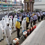 ปทุมธานี-นายกเทศมนตรีนครรังสิตเปิดกิจกรรมการปล่อยแถวชุดปฏิบัติการเชิงรุกเพื่อป้องกันการแพร่ระบาดของเชื้อไวรัสโควิด-19