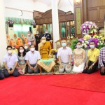 ปทุมธานี-ประชาชนร่วมทำบุญอายุวัฒนมงคล  พระราชวรเมธาอาจารย์ เจ้าอาวาสวัดโบสถ์ เจ้าคณะจังหวัดปทุมธานี(ธรรมยุต)เนื่องในวันคล้ายวันเกิดครบรอบ ๕๘ ปี ณ วัดโบสถ์ ตำบลบางกระบือ อำเภอสามโคก จังหวัดปทุมธานี