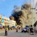 ปทุมธานี-เพลิงไหม้โรงงานโฟมนวนครเสียหายไม่ต่ำกว่า 100 ล้านบาท