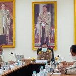 ปทุมธานี-ผู้ว่าราชการจังหวัดปทุมธานี มอบนโยบาย นายอำเภอ และผู้นำในพื้นที่หมู่บ้าน ตำบล ในพื้นที่อำเภอสามโคก