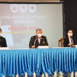 นนทบุรี.- ประธานคณะอนุกรรมาธิการวุฒิสภา ร่วมแถลงข่าว “กกต.”จัดกิจกรรม Big Day รณรงค์การเลือกตั้ง อบต.โค้งสุดท้าย 28 พฤศจิกายน 2564 ” ทุกเสียงคือพลัง เลือกตั้งสุจริต ใช้สิทธิ์โปร่งใส ”  ณ สำนักงานคณะกรรมการการเลือกตั้ง(ศูนย์ราชการ)ถนนแจ้งวัฒนะอำเภอปากเกร็ด จังหวัดนนทบุรี