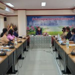 ปทุมธานี- สำนักงานประชาสัมพันธ์จังหวัดปทุมธานีจัดการประชุมพบปะแลกเปลี่ยนความคิดเห็น สื่อมวลชนในจังหวัดปทุมธานี  ณ ห้องประชุมสำนักงานอุตสาหกรรมจังหวัดปทุมธานี ชั้น 3  อำเภอเมือง จังหวัดปทุมธานี