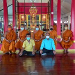 ปทุมธานี- ประธานกรรมการ ตรวจเยี่ยมโครงการวัด ประชารัฐ สร้างสุขฯ  ณ วัดสะแก ตำบลสามโคก  อำเภอสามโคก จังหวัดปทุมธานี