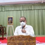 ปทุมธานี- นายกเทศมนตรีตำบลบางพูน ให้เกียรติเป็นประธานการประชุม พนักงานเทศบาลตำบลบางพูน พร้อมอวยพรปีใหม่ 2565  ณ ห้องประชุมโรงเรียนวัดเปรมประชากร ตำบลบางพูน  อำเภอเมือง จังหวัดปทุมธานี