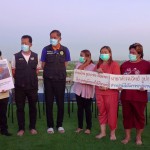 ปทุมธานี-อสม.ร่วมให้กำลังใจนายกแจ็สเชื่อมั่น กกต.เป็นกลางไม่หวั่นหากโดนใบแดง