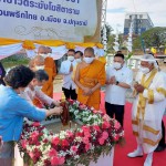 ปทุมธานี- ปลัดกระทรวงมหาดไทย เป็นประธาน วางศิลาฤกษ์ 72 ปี สมเด็จพระมหาวีรวงศ์ (อคฺคชิโน)