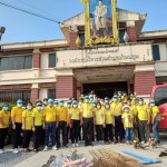 ปทุมธานี- อบต.บ้านปทุม จัดโครงการจิตอาสาพัฒนาทำความสะอาด ถนนถั่วทอง-คลองเปรม