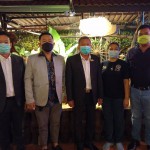 นนทบุรี- ดร.ประธานชาติเข้าอวยพร เนื่องในวันคล้ายวันเกิดเจ้าของห้องอาหารลงขันนนทบุรี