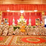 ปทุมธานี-จังหวัดปทุมธานี จัดพิธีเจริญพระพุทธมนต์ เฉลิมพระเกียรติพระบาทสมเด็จพระเจ้าอยู่หัว สมเด็จพระนางเจ้าสิริกิติ์ พระบรมราชินีนาถ พระบรมราชชนนีพันปีหลวง และสมเด็จพระนางเจ้าฯ พระบรมราชินี  ณ วัดประยูรธรรมาราม อำเภอลำลูกกา จังหวัดปทุมธานี