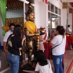 ปทุมธานีจัดบวงสรวงใหญ่ท้าวเวสสุวรรณปางขอพรสมปรารถ(เจ้าสัว) ที่วัดศรีสโมสร คลอง 7 ปทุมธานี หนึ่งเดียวในไทย ชาวบ้านแห่แก้บนขอพรกันคึกคัก