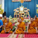 ปทุมธานี- ชาวบ้านฉลองอายุวัฒนมงคล ๗๓ ปีและฉลองตราตั้งฐานานุกรมใน พระครูวินัยธรบุญวินัยธรบุญธรรมจิตฺตธมฺโม เจ้าอาวาสวัดบางเตยใน(วัดโพธิ์)