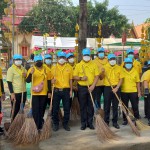 ปทุมธานี- ปลัดอำเภอสามโคก ให้เกียรติเป็นประธานเปิดกิจกรรมจิตอาสา บำเพ็ญสาธารณประโยชน์ พัฒนาปรับปรุงโบราณสถานวัดตระพัง สามโคก ณ วัดตระ ตำบลเชียงรากใหญ่ อำเภอสามโคก จังหวัดปทุมธานี