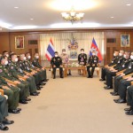 ปทุมธานี-ศปร.ต้อนรับกองทัพกัมพูชาฝึกอบรมปรัชญาเศรษฐกิจพอเพียง ปทุมธานี-ศปร.ต้อนรับกองทัพกัมพูชาฝึกอบรมปรัชญาเศรษฐกิจพอเพียง