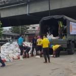 ปทุมธานี ทน.รังสิตและกองทัพบกเสริมแนวกั้นน้ำบริเวณสะพานกลับรถหน้าศูนย์การค้าฟิวเจอร์ ปทุมธานี ทน.รังสิตและกองทัพบกเสริมแนวกั้นน้ำบริเวณสะพานกลับรถหน้าศูนย์การค้าฟิวเจอร์