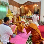 ปทุมธานี- ศิษยานุศิษย์ร่วมทำบุญอายุวัฒนมงคล พระราชวรเมธาอาจารย์ เจ้าคณะจังหวัดปทุมธานี(ธรรมยุต)เจ้าอาวาสวัดโบสถ์ เนื่องในวันคล้ายวันเกิดครบรอบ ๕๙ ปี กันอย่างคึกคัก ณ วัดโบสถ์ ตำบลบางกระบือ อำเภอสามโคก จังหวัดปทุมธานี