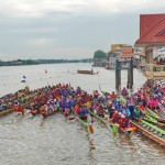 ปทุมธานี จัดยิ่งใหญ่ อบจ.ปทุมพิธีเปิดแข่งขันเรือยาวประเพณีชิง4ถ้วยพระราชทานที่ริมเจ้าพระยา