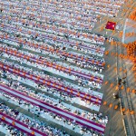 ปทุมธานี พุทธศาสนิกชนร่วมบุญตักบาตรพระ3,000รูปรับปีใหม่ ที่วัดพระธรรมกาย