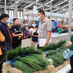 ปทุมธานี หน่วยงานเกษตรฯ ลงพื้นที่ตรวจสอบข้อเท็จจริงกรณีสื่อออนไลน์เสนอข่าวพบคราบสีฟ้าในใบต้นหอมที่ตลาดสี่มุมเมือง