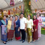 ปทุมธานี ชมรมไทย-อีสานคลองสาม ปทุมธานี จัดงานบุญ กินข้าวปุ้น “บุญผะเหวด” ฟังเทศน์มหาชาติ