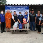 ปทุมธานี เจ้าคณะอ.ลาดหลุมแก้ว ร่วมกับ นอภ.มอบถุงห่วงใยบำบัดทุกข์บำรุงสุขให้ผู้ยากไร้ สร้างรอยยิ้มให้ประชาชน