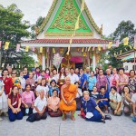 ปทุมธานี คณะญาติธรรมลำลูกกา ร่วมทอดผ้าป่าสามัคคีเพื่อสมทบทุนขยายศาลาการเปรียญและปรับปรุงห้องน้ำ ห้องสุขา พร้อมทั้งถวายเทียนจำพรรษา