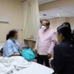 ปทุมธานี รองผู้ว่าฯปทุมธานี เข้าเยี่ยมพร้อมให้กำลังใจผู้ป่วยที่ได้รับสิทธิ์การรักษาในระบบประกันสังคม ณ โรงพยาบาลภัทร-ธนบุรี จ.ปทุมธานี ปทุมธานี รองผู้ว่าฯปทุมธานี เข้าเยี่ยมพร้อมให้กำลังใจผู้ป่วยที่ได้รับสิทธิ์การรักษาในระบบประกันสังคม ณ โรงพยาบาลภัทร-ธนบุรี จ.ปทุมธานี