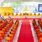 ปทุมธานี คณะสงฆ์อำเภอคลองหลวงนำพุทธศาสนิกชนร่วมพิธีเจริญพระพุทธมนต์ถวายพระพรชัยมงคลฯ