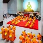 ปทุมธานี วัดพระธรรมกายส่งเสริมประเพณีบวชเข้าพรรษา สร้างธรรมทายาท 3 โครงการ