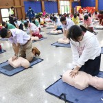 ปทุมธานี เทศบาลนครรังสิต จัด โครงการอบรม 1 ครอบครัว 1 CPR การปฐมพยาบาลเบื้องต้นและการช่วยชีวิตฉุกเฉิน