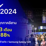 มันนี่ เอ็กซ์โป 2024 โคราช โหมโปรแรง บุกภาคอีสาน กู้บ้าน 0% 3 เดือน เงินฝาก 2.88% ซื้อประกัน แจกทองคำแท่ง / Samsung Galaxy S24