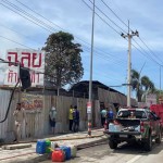 ปทุมธานี สถานการณ์เหตุเพลิงไหม้โกดังเก็บของเก่า ต.คูบางหลวง อ.ลาดหลุมแก้ว จ.ปทุมธานี ล่าสุด เจ้าหน้าที่สามารถควบคุมเพลิงได้แล้ว