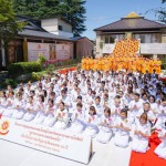 ปทุมธานี วัดไทยในประเทศญี่ปุ่นจัดพิธีปฐมบรรพชาอุปสมบทสมโภชอุโบสถ 64 รูป