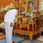 จังหวัดสุรินทร์ประกอบพิธีเจริญพระพุทธมนต์สมโภชพระพุทธทักษิณณรงค์ พระพุทธรูปสำคัญของจังหวัดสุรินทร์ เฉลิมพระเกียรติสมเด็จพระนางเจ้าสิริกิติ์ พระบรมราชินีนาถ พระบรมราชชนนีพันปีหลวง เนื่องในโอกาสวันเฉลิมพระชนมพรรษา 92 พรรษา 12 สิงหาคม