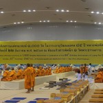 ปทุมธานี-วัดพระธรรมกายจัดพิธีถวายมหาสังฆทาน 1,000 วัด เนื่องในโอกาสวาระอายุวัฒนมงคล 84 ปี หลวงพ่อทัตตชีโว พุทธศาสนิกชนเข้าร่วมพิธีกว่า 10,000 คน